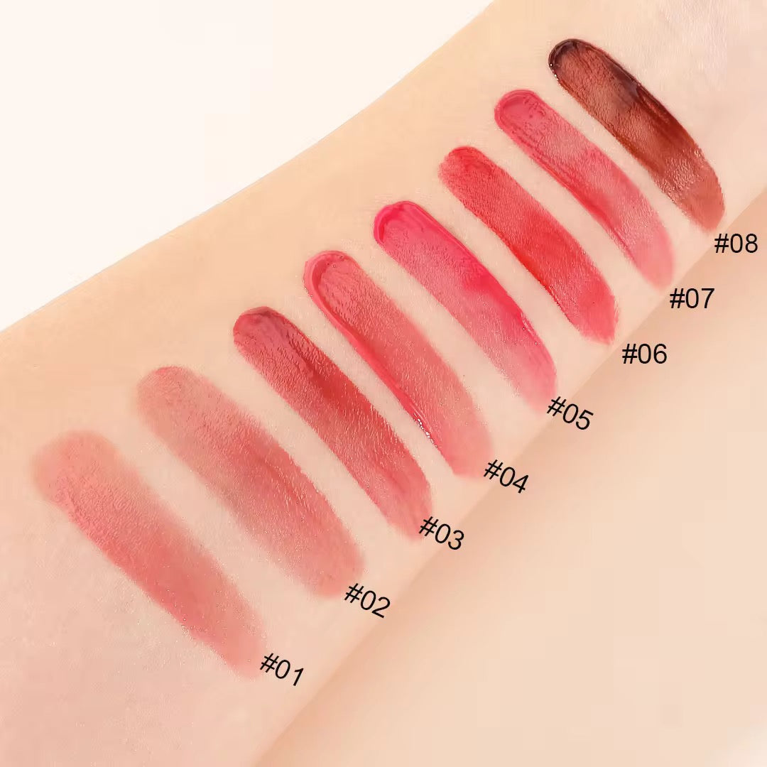 Hydrating Lightweight Oil Lip Tint Non-Sticky Long Lasting Lip Oil