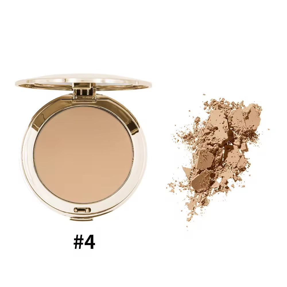 Private Label Long Lasting Foundation Compact Powder 8 Shades Custom Logo Cosmetics