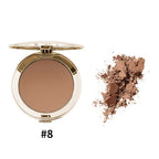 Private Label Long Lasting Foundation Compact Powder 8 Shades Custom Logo Cosmetics
