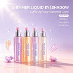 Private Label Vegan Shimmer Body Mist, Liquid Glitter Luminous Body Spray Wholesale OEM ODM Cosmetics