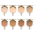 Private Label Long Lasting Foundation Compact Powder 8 Shades Custom Logo Cosmetics